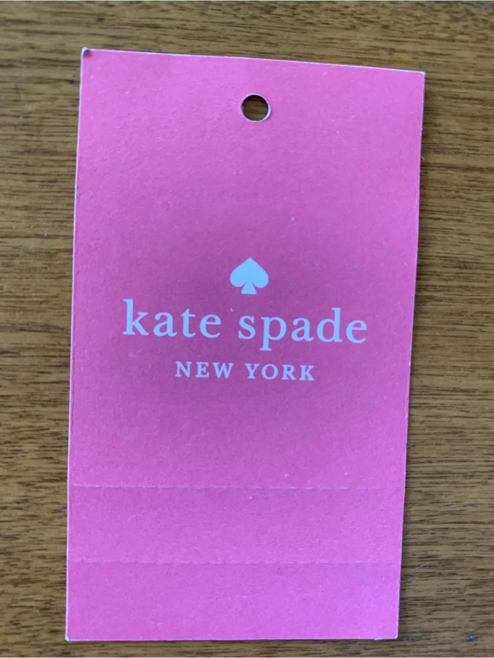 Kate Spade leather cardholder wallet (NWT)